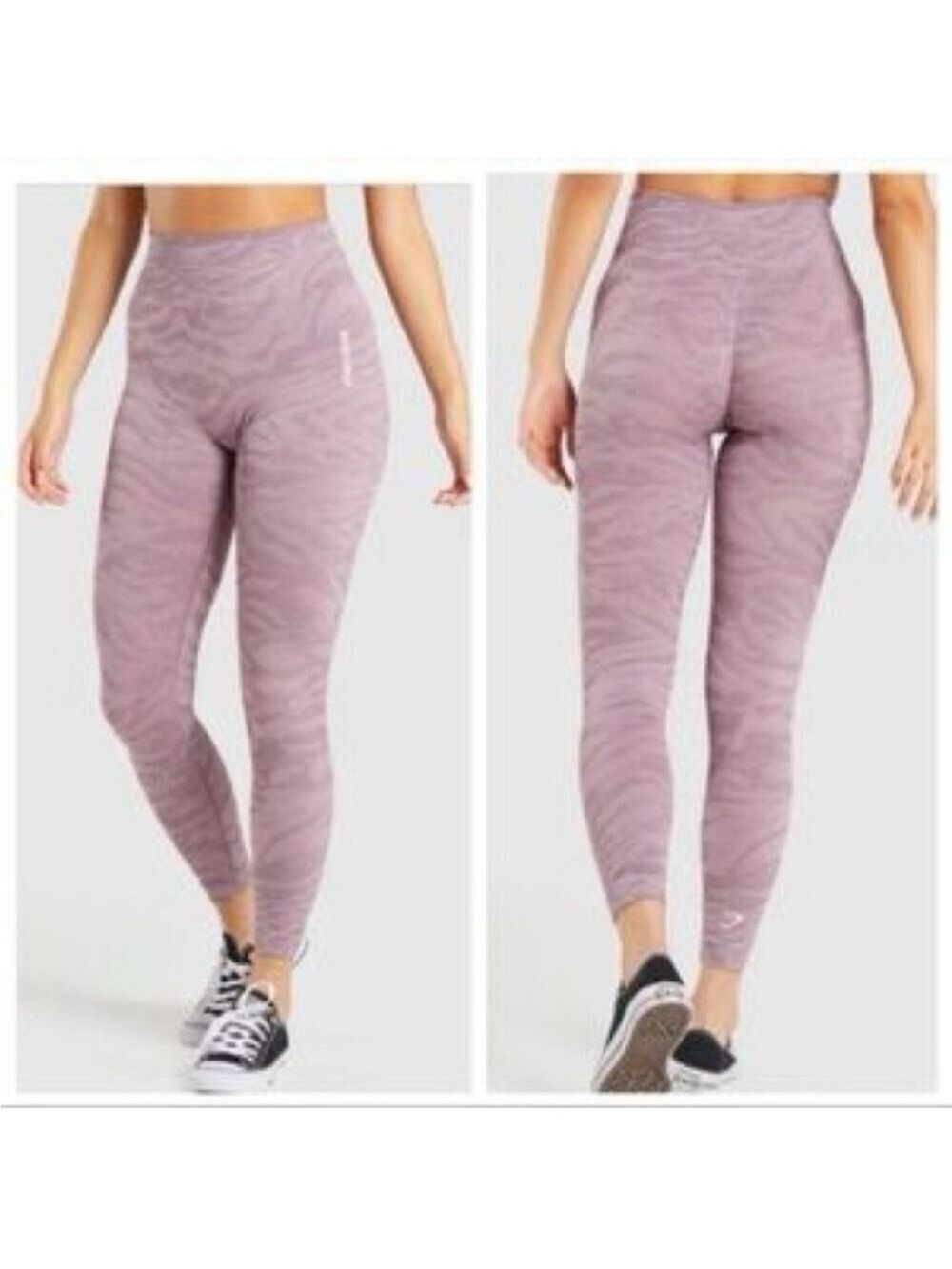 Gymshark Purple Seamless High-Waisted Leggings